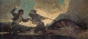 Cudgel Fight Francisco Goya